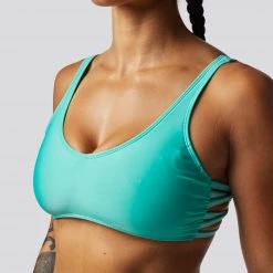 Born Primitive Ripple Bikini Top (Teal) Clearance Vault