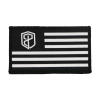 Patriotic Born Primitive Velcro Flag Patch (USA Edition)