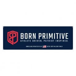 Born Primitive Banner (2 Ft X 6 Ft)