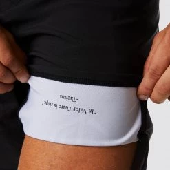 Born Primitive American Defender Shorts 3.0 Velcro Closure (Thin Red Line Gunmetal) Patriotic