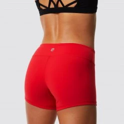 Born Primitive Renewed Vigor 2.0 Booty Shorts (Red)
