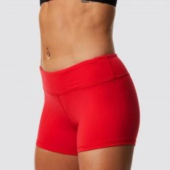 Born Primitive Renewed Vigor 2.0 Booty Shorts (Red)