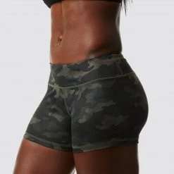 Born Primitive Double Take Booty Shorts 2.5 (Earth) Camo