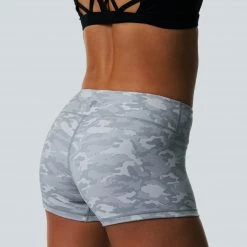 Born Primitive Camo Double Take Booty Shorts 2.5 (Avalanche)