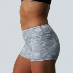 Born Primitive Camo Double Take Booty Shorts 2.5 (Avalanche)