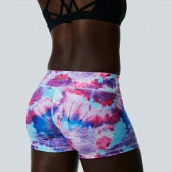 Born Primitive Double Take Booty Shorts (Vibrant Art)