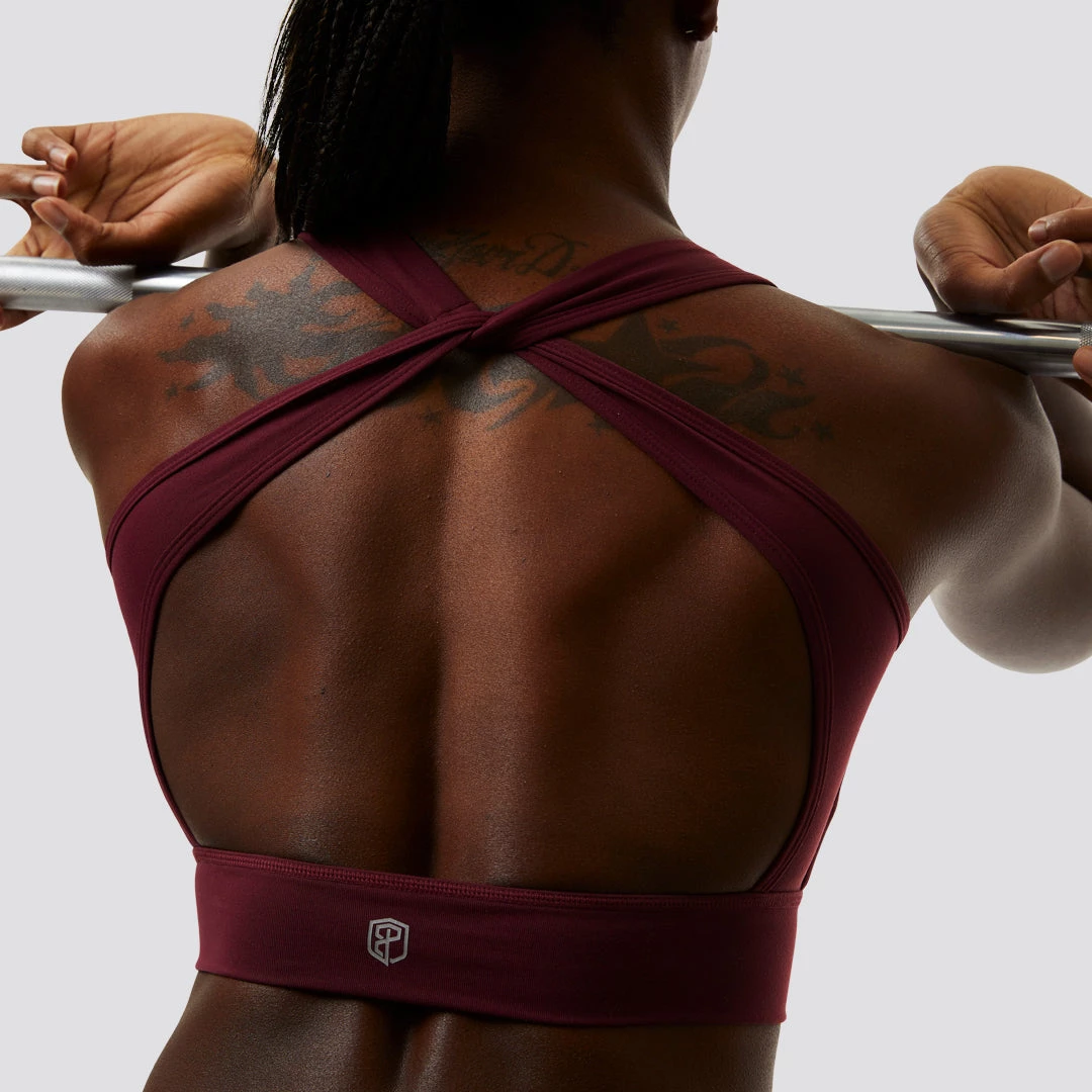 Born Primitive The Abyss Sports Bra (Sangria) Sports Bras 5 Born Primitive The Abyss Sports Bra (Sangria) Sports Bras