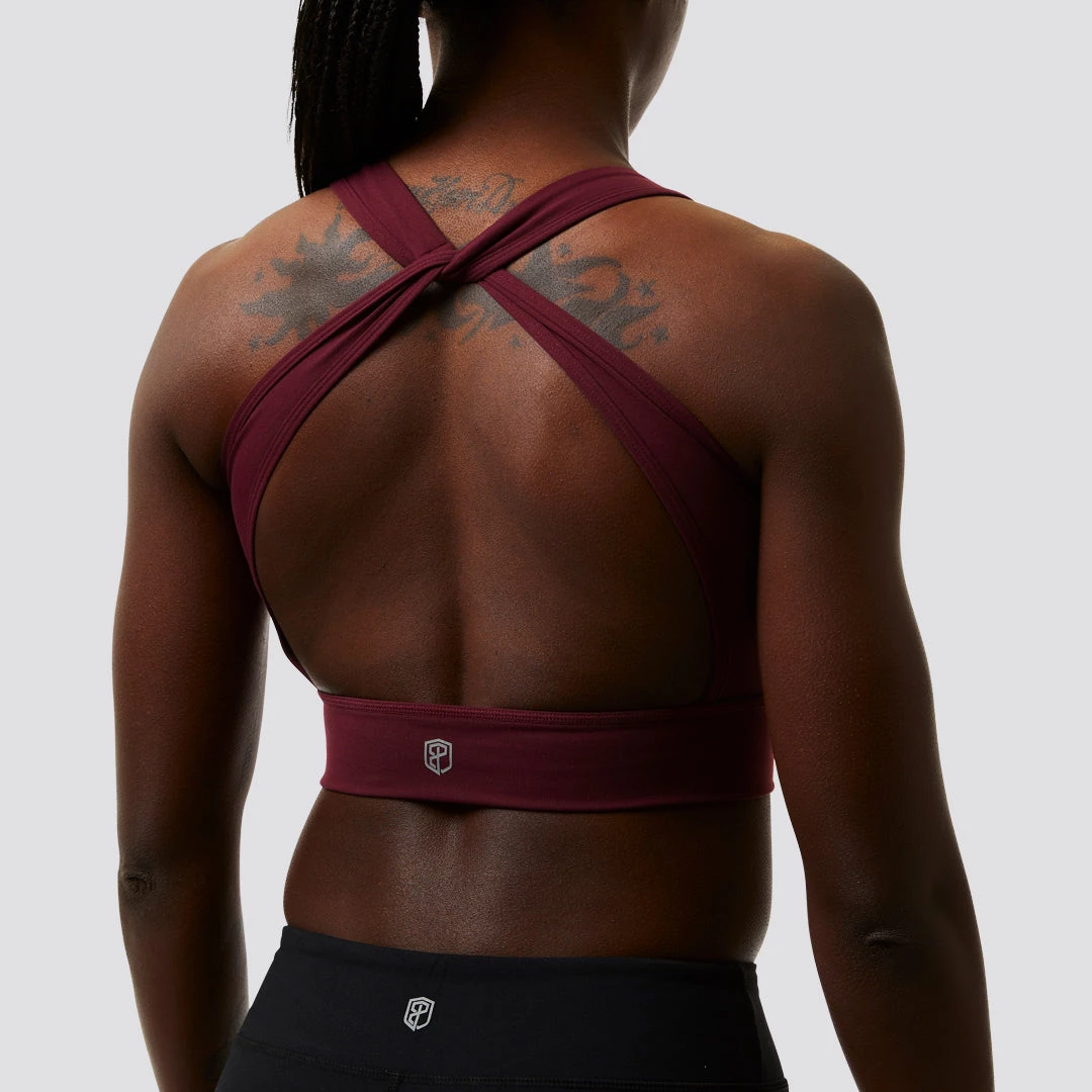 Born Primitive The Abyss Sports Bra (Sangria) Sports Bras 3 Born Primitive The Abyss Sports Bra (Sangria) Sports Bras