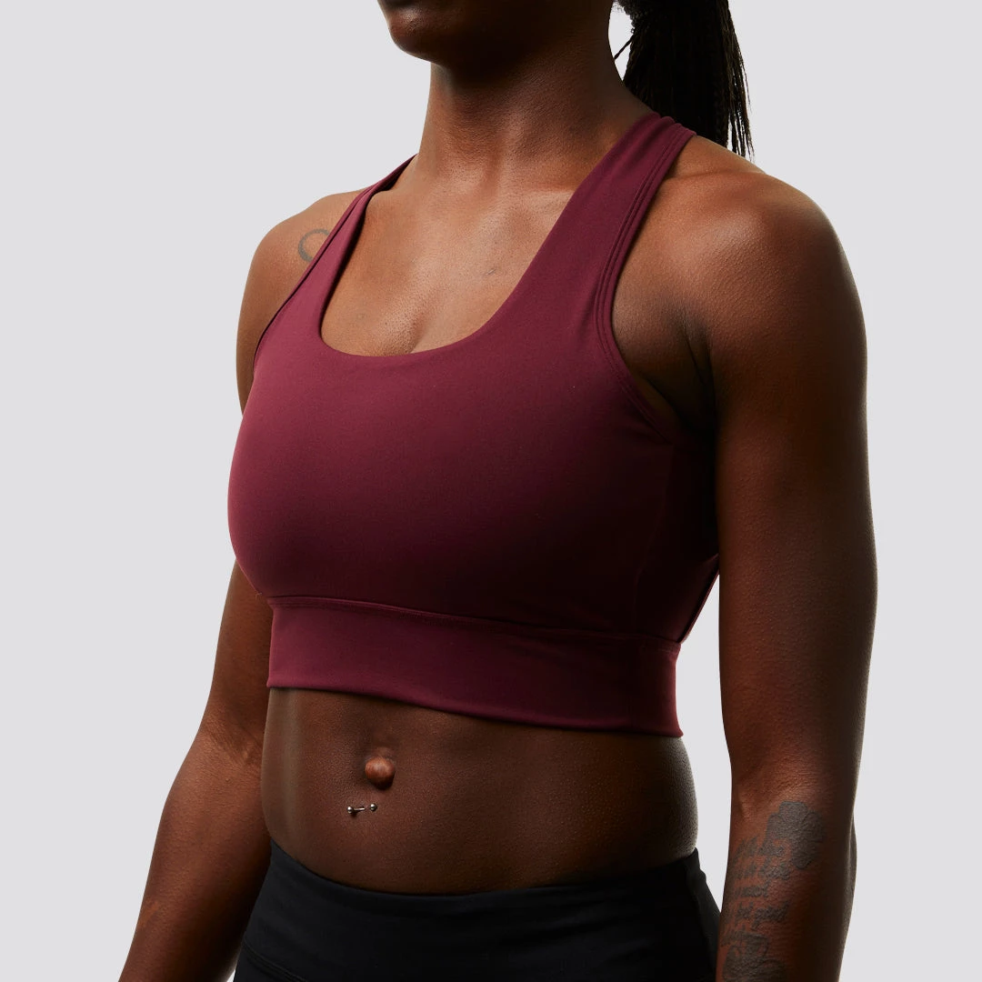 Born Primitive The Abyss Sports Bra (Sangria) Sports Bras 4 Born Primitive The Abyss Sports Bra (Sangria) Sports Bras