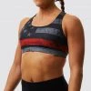 Born Primitive Your Essential Sports Bra (Thin Red Line Gunmetal)
