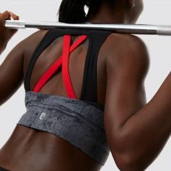 Born Primitive First Responder X-Factor Sports Bra (Thin Red Line Gunmetal) 8 Born Primitive First Responder X-Factor Sports Bra (Thin Red Line Gunmetal)