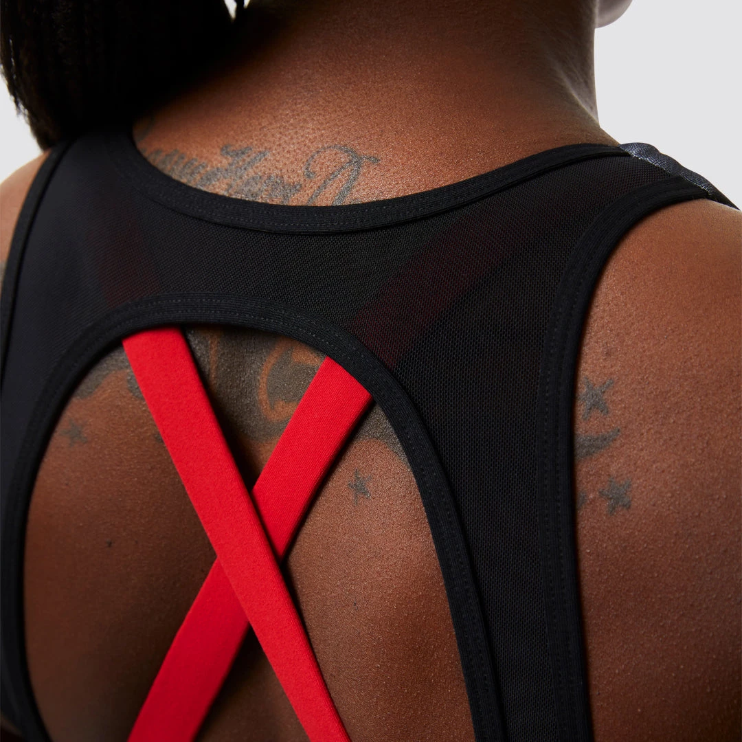 Born Primitive First Responder X-Factor Sports Bra (Thin Red Line Gunmetal) 6 Born Primitive First Responder X-Factor Sports Bra (Thin Red Line Gunmetal)