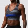 Born Primitive First Responder X-Factor Sports Bra (Thin Blue Line Gunmetal) 1 Born Primitive First Responder X-Factor Sports Bra (Thin Blue Line Gunmetal)