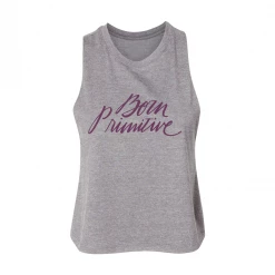 Born Primitive T-Shirts & Tanks Brand Calligraphy Elevate Crop (Athletic Heather) 7 Born Primitive T-Shirts & Tanks Brand Calligraphy Elevate Crop (Athletic Heather)
