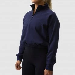 Born Primitive Athleisure Free Spirit Cropped Sweatshirt (Midnight)