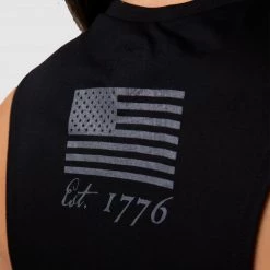 Born Primitive Freedom Paid In Full Flowy Muscle (Black)