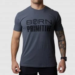 Born Primitive New Arrivals No Weight Classes In The Jungle T-Shirt (Heavy Metal)