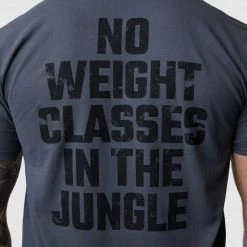 Born Primitive New Arrivals No Weight Classes In The Jungle T-Shirt (Heavy Metal)