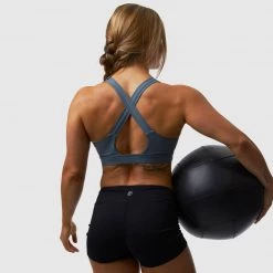 Born Primitive The V-Up Sports Bra (Slate) Limited Edition