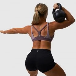 Born Primitive The Eclipse Sports Bra (Washed Mauve)