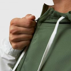 Born Primitive The Ohana Jacket (White/Basil) New Arrivals