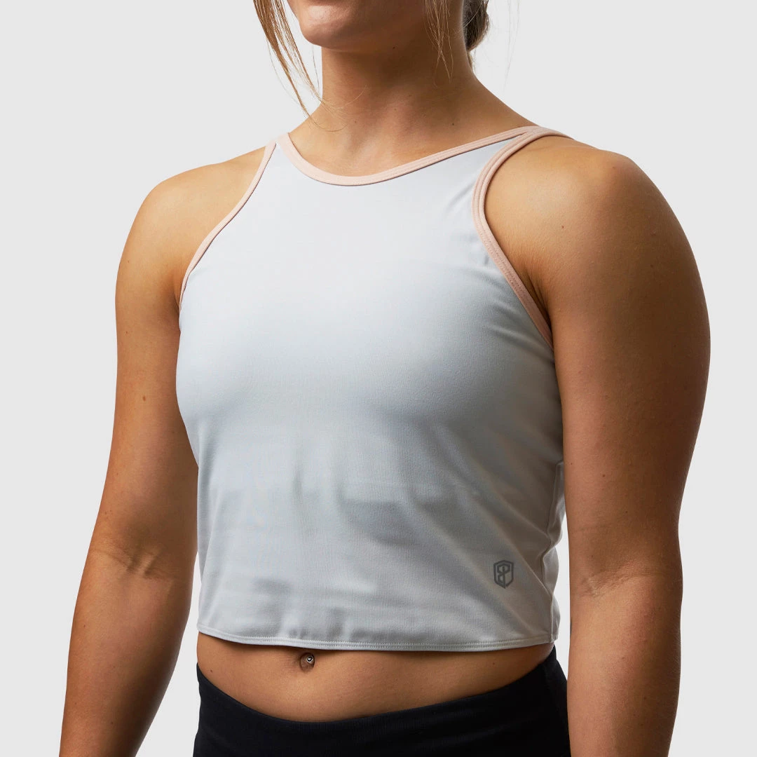 Born Primitive Gratitude Crop Tank (Cloud) 3 Born Primitive Gratitude Crop Tank (Cloud)