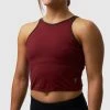 Born Primitive New Arrivals Gratitude Crop Tank (Merlot)