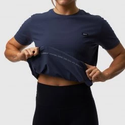 Born Primitive GRIT Crop Tee (Black/Charcoal)