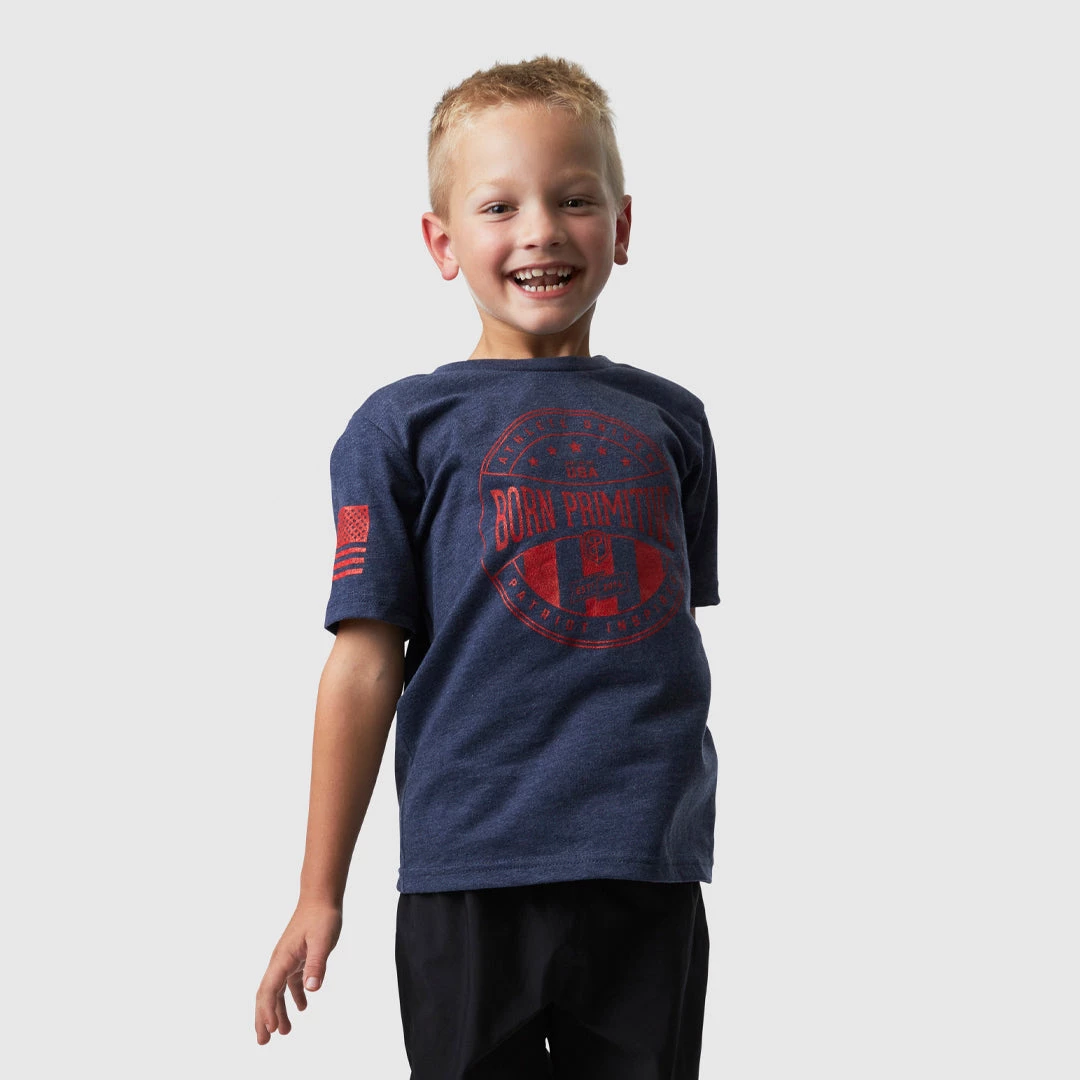 Born Primitive Kids Athlete Driven T-Shirt (Midnight Navy) 6 Born Primitive Kids Athlete Driven T-Shirt (Midnight Navy)