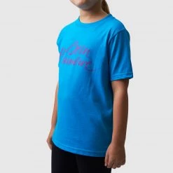 Born Primitive Kids Brand Calligraphy T-Shirt (Turquoise)