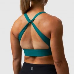 Born Primitive The Tenacity Sports Bra (Deep Emerald)