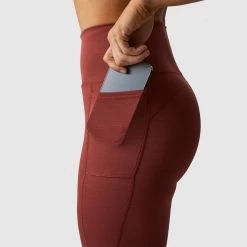 Born Primitive The Rise Leggings (Brick Red)