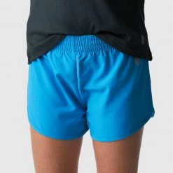 Born Primitive Girls Track Shorts (Electric Blue)