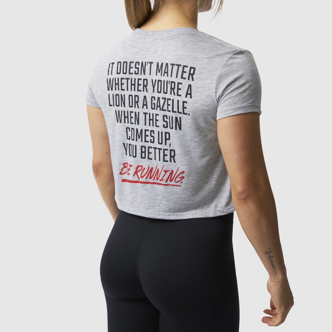 Born Primitive Tops Modern Savage Crop Tee (Heather Grey) 6 Born Primitive Tops Modern Savage Crop Tee (Heather Grey)