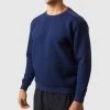 Born Primitive Male Waffle Crewneck Pullover (Dark Navy) Limited Edition