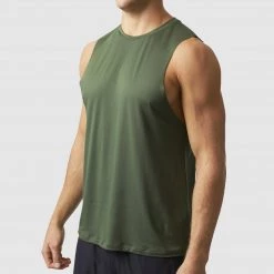 Born Primitive Perfect Cut Tank (Tactical Green)