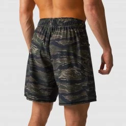 Born Primitive New Arrivals American Defender Shorts 3.0 Velcro Closure (Tiger Stripe)