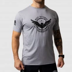 Born Primitive New Arrivals The Athleisure Tee (Best Defense Foundation- Grey)