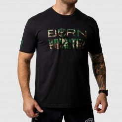 Born Primitive The Hungriest Man Eats 2.0 (Woodland- Black)