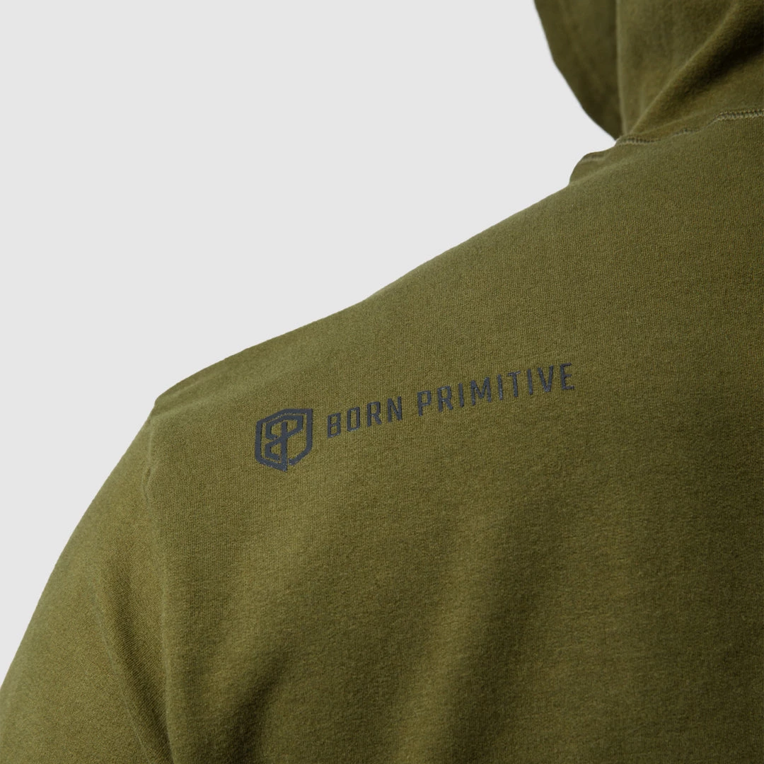 Born Primitive Unmatched Unisex Hoodie (Best Defense Foundation- Tactical Green) 8 Born Primitive Unmatched Unisex Hoodie (Best Defense Foundation- Tactical Green)