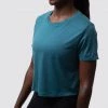 Born Primitive T-Shirts & Tanks Athleisure Crop Tee (Slate Teal) 1 Born Primitive T-Shirts & Tanks Athleisure Crop Tee (Slate Teal)