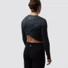 Born Primitive Cross You Off Cropped Long Sleeve (Black)