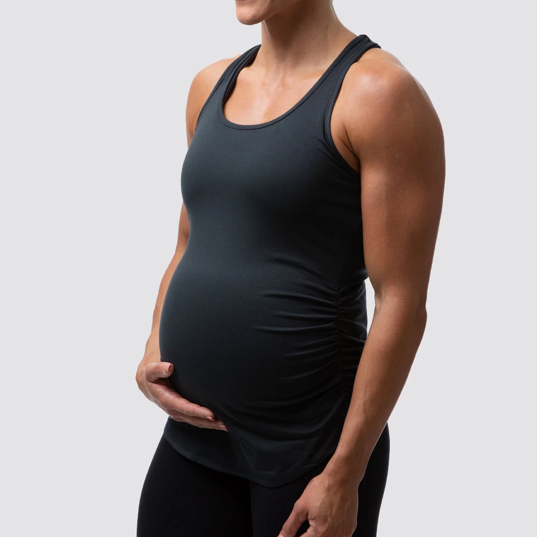 Born Primitive Maternity Staple Tank (Black) Athleisure 6 Born Primitive Maternity Staple Tank (Black) Athleisure