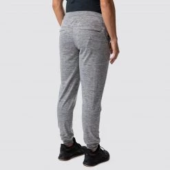 Born Primitive Maternity Rest Day Athleisure Joggers (Heather Grey)