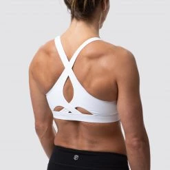Born Primitive Sports Bras The Helix Sports Bra (White)