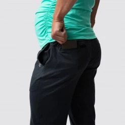 Born Primitive Maternity Rest Day Athleisure Joggers (Black)