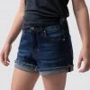 Born Primitive Stretchy Juniors Liberty Jorts (Dark Wash) 1 Born Primitive Stretchy Juniors Liberty Jorts (Dark Wash)