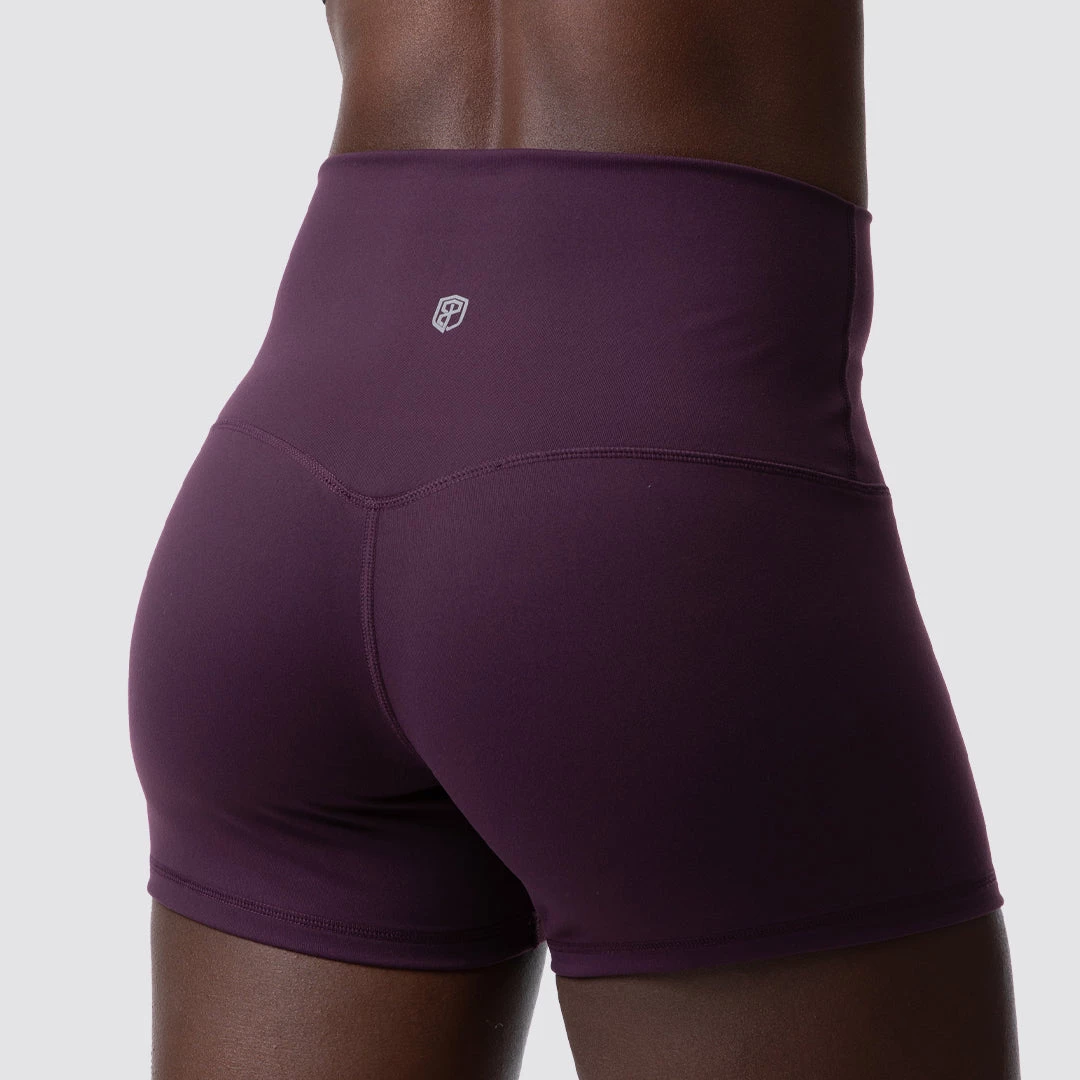 Born Primitive New Heights Booty Shorts (Plum) 4 Born Primitive New Heights Booty Shorts (Plum)