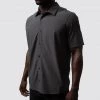 Born Primitive Voyager Button Up (Gunmetal Grey) Athleisure