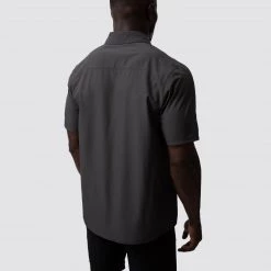 Born Primitive Voyager Button Up (Gunmetal Grey) Athleisure